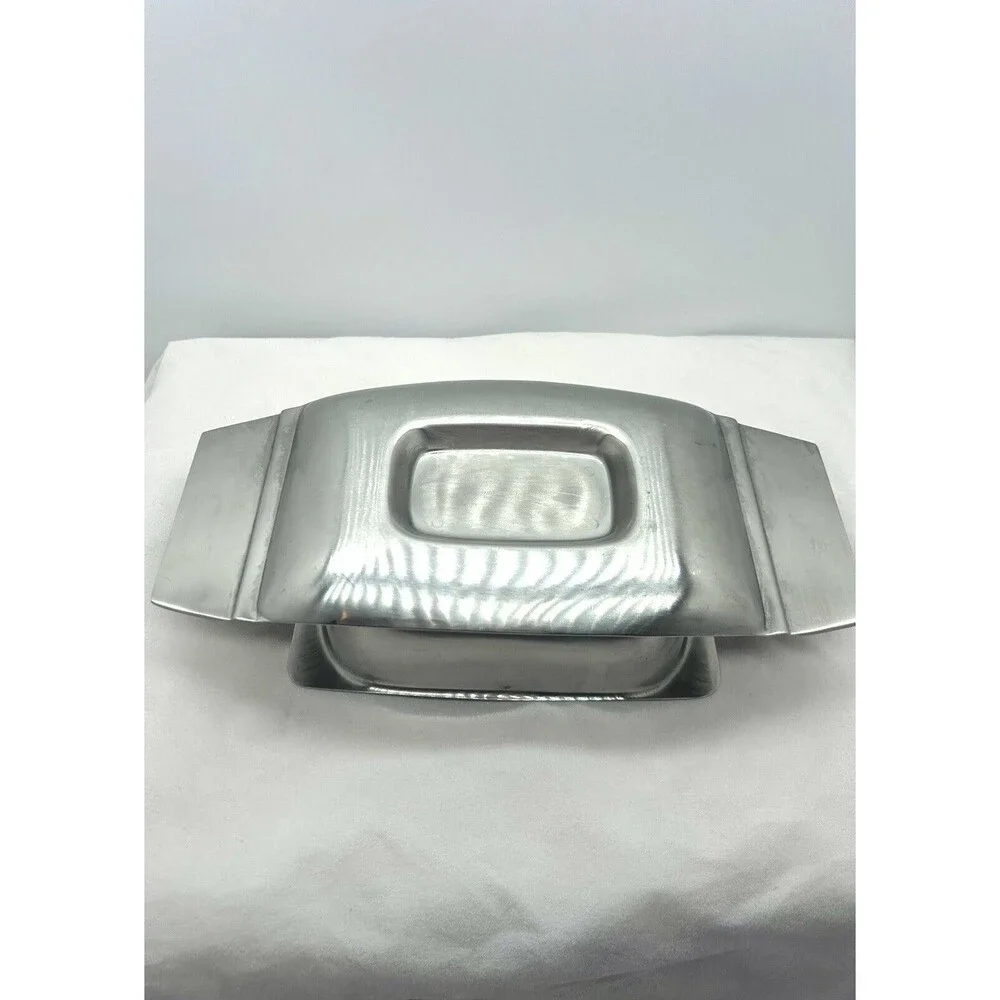 Velvet 18 Stainless Stanley Roberts Serving Bowl‎ Tray  6.5